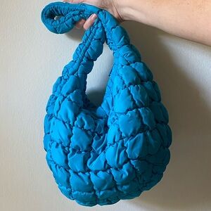 COS Quilted Mini Bag Blue 💙🩵💙